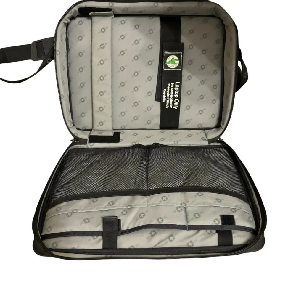 Swiss Gear Wenger Insight Computer Case Carry On Black Adjustable Shoulder Strap